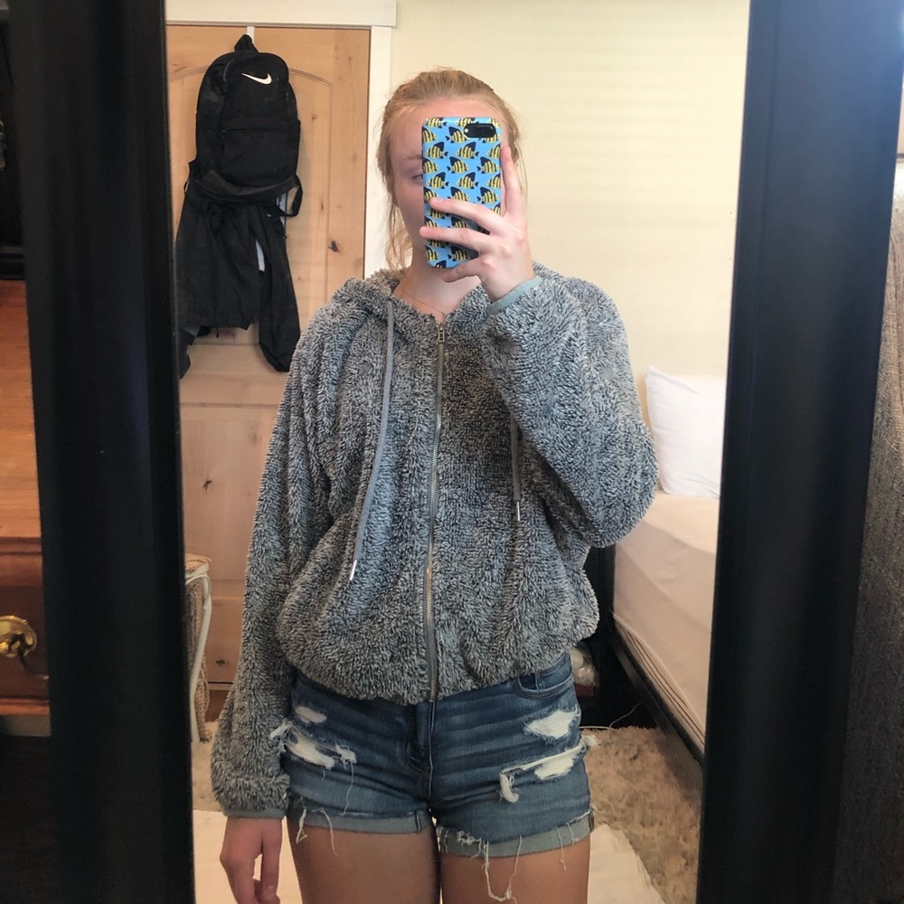 Fluffy Teddy Jacket